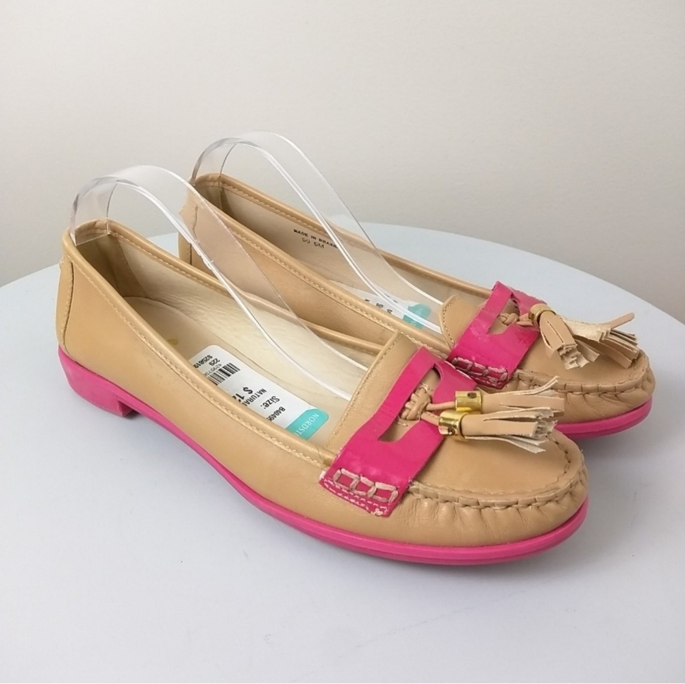 Kate Spade Cabara Fringe Tassel Leather Loafers